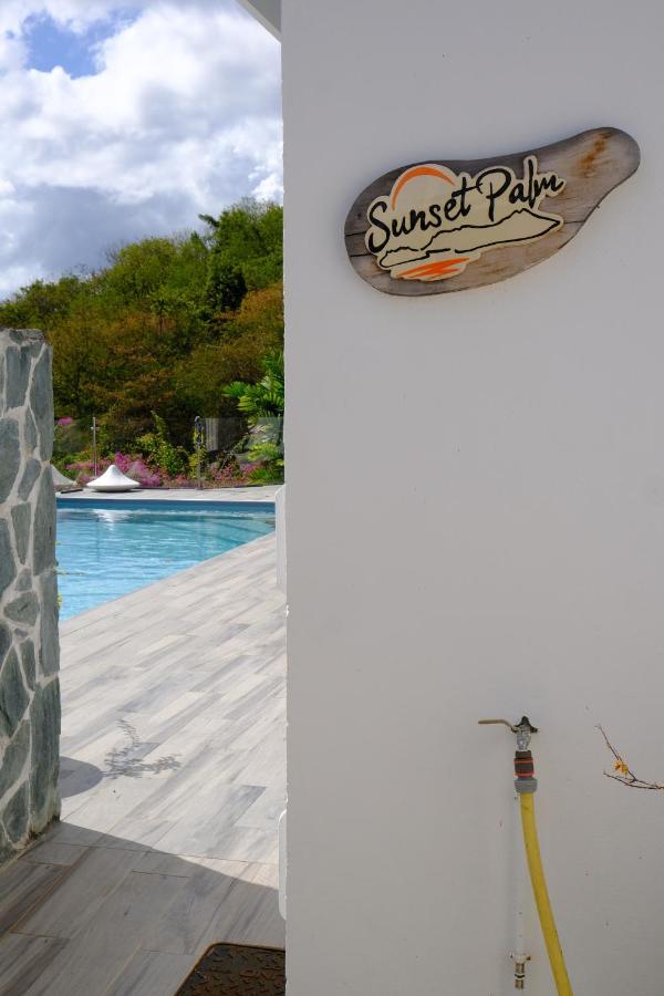 Sunset Palm - Villa Creole Avec Piscine Face Au Coucher De Soleil Et A La Reserve Cousteau Bouillante Zewnętrze zdjęcie